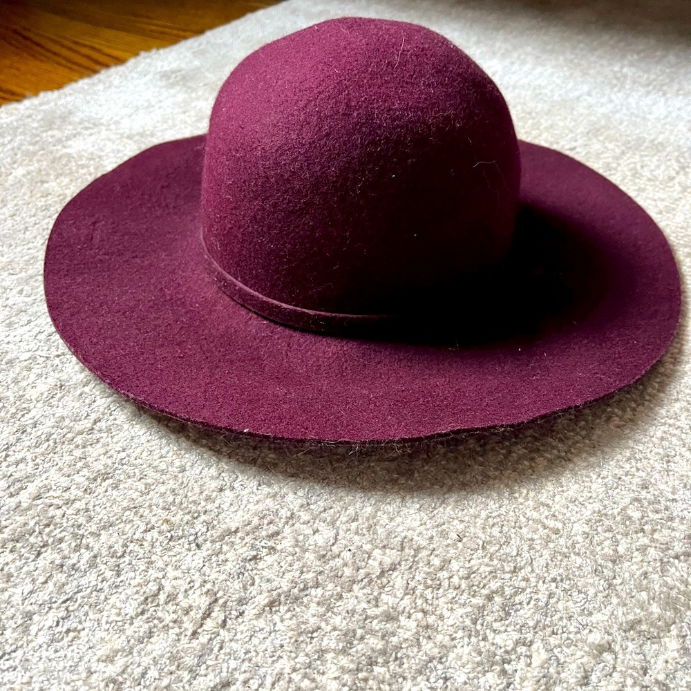BCBG Autumn Maroon Hat